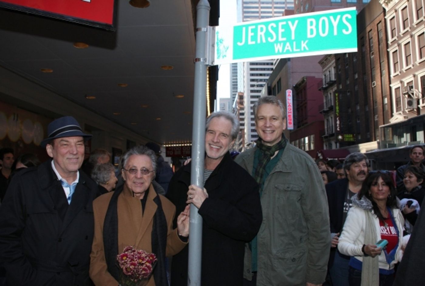 Photo Coverage: JERSEY BOYS 'Walk' Unveiled! Photo Coverage: JERSEY BOYS 'Walk' Unveiled! Image