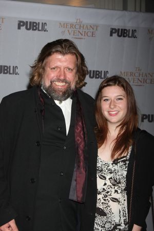 Oskar Eustis and Daughter Photo