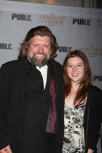 Oskar Eustis and Daughter Photo
