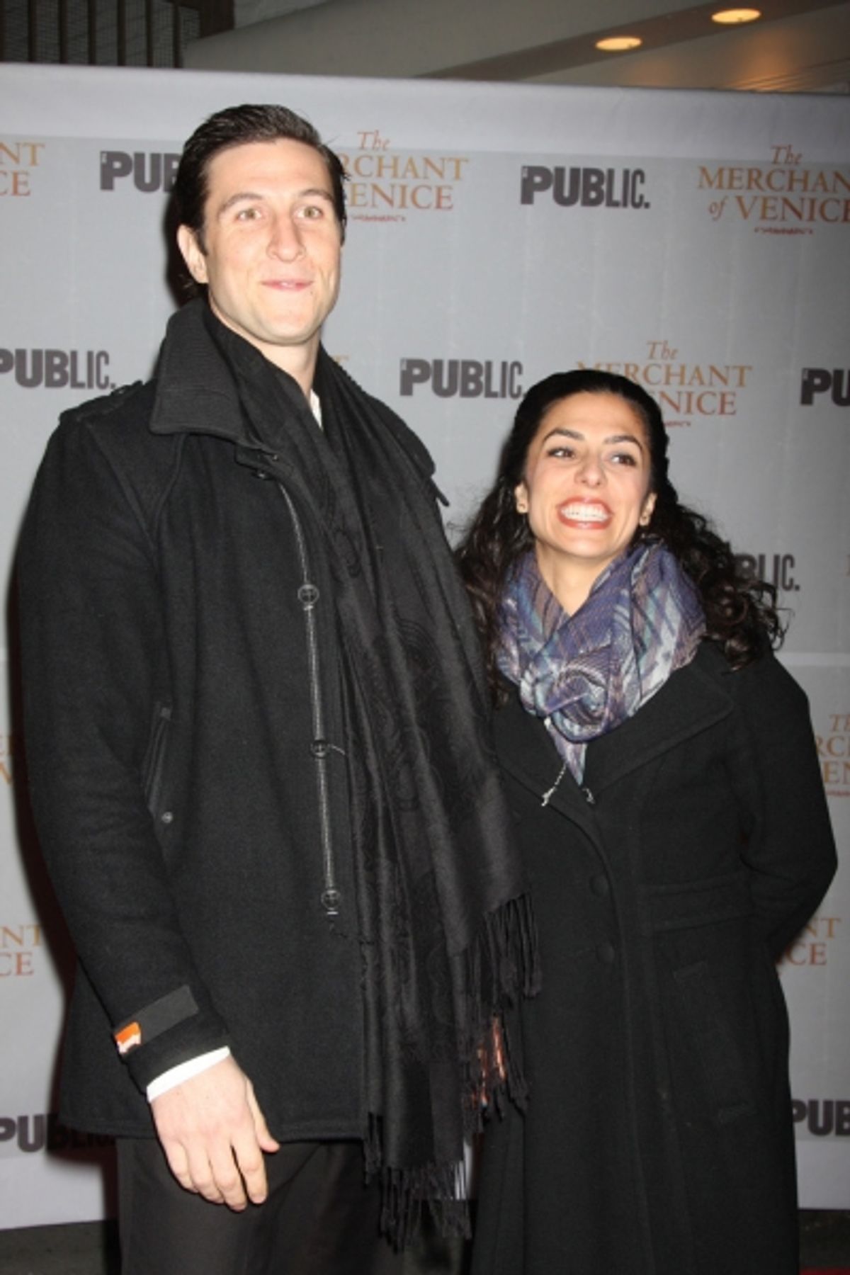 Pablo Schreiber and Wife at 