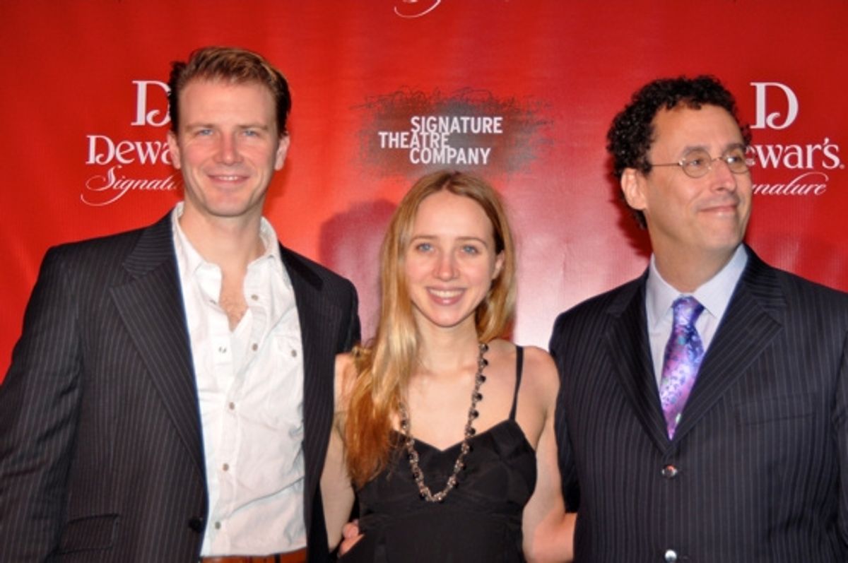Bill Heck, Zoe Kazan and Tony Kushner at 