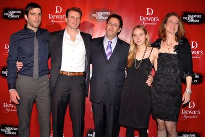 Zachary Quinto, Bill Heck, Tony Kushner, Zoe Kazan and Robin Weigert Photo