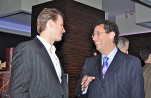 Bill Heck and Tony Kushner Photo