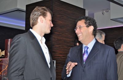 Bill Heck and Tony Kushner Photo