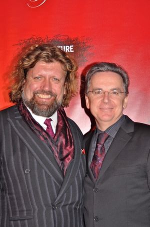 Oskar Eustis and James Houghton Photo