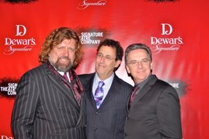 Oskar Eustis, Tony Kushner and James Houghton Photo