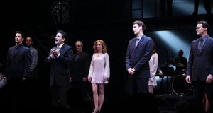 Dominic Nolfi, Jarrod Spector, Ryan Jesse & Matt Bogart @ BroadwayWorld Dominic Nolfi, Jarrod Spector, Ryan Jesse & Matt Bogart Photo