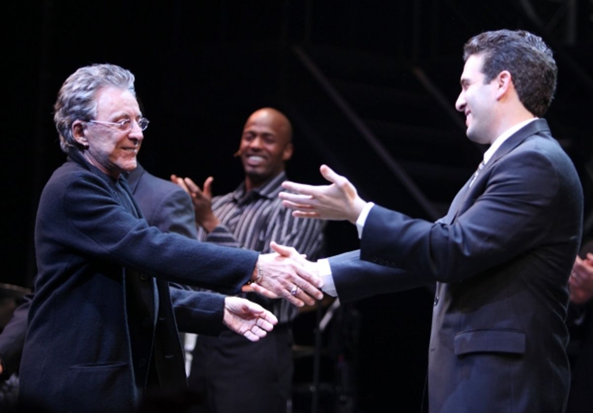 Frankie Valli  & Jarrod Spector  at 