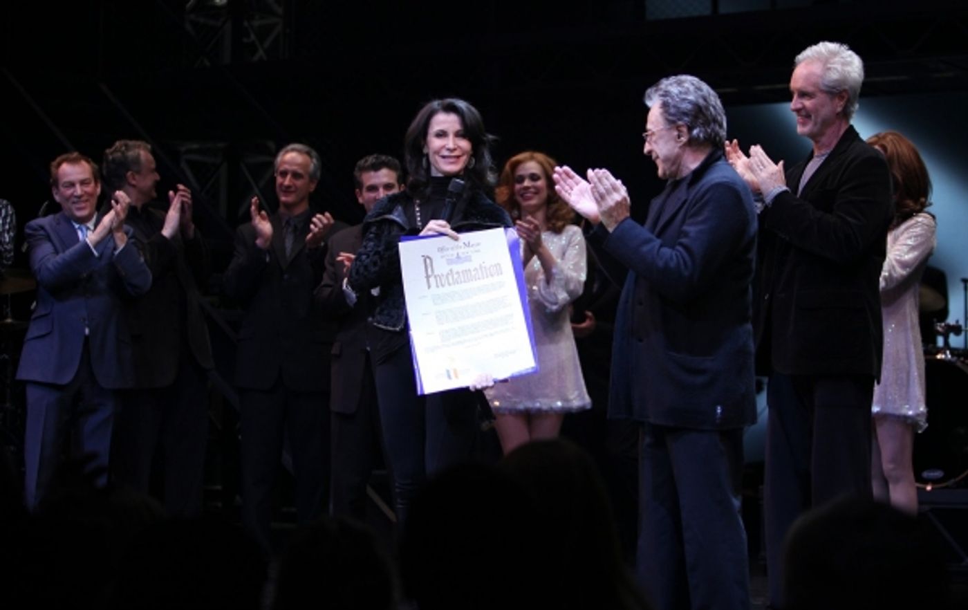 Photo Coverage: JERSEY BOYS Receives a Mayoral Proclamation  Image