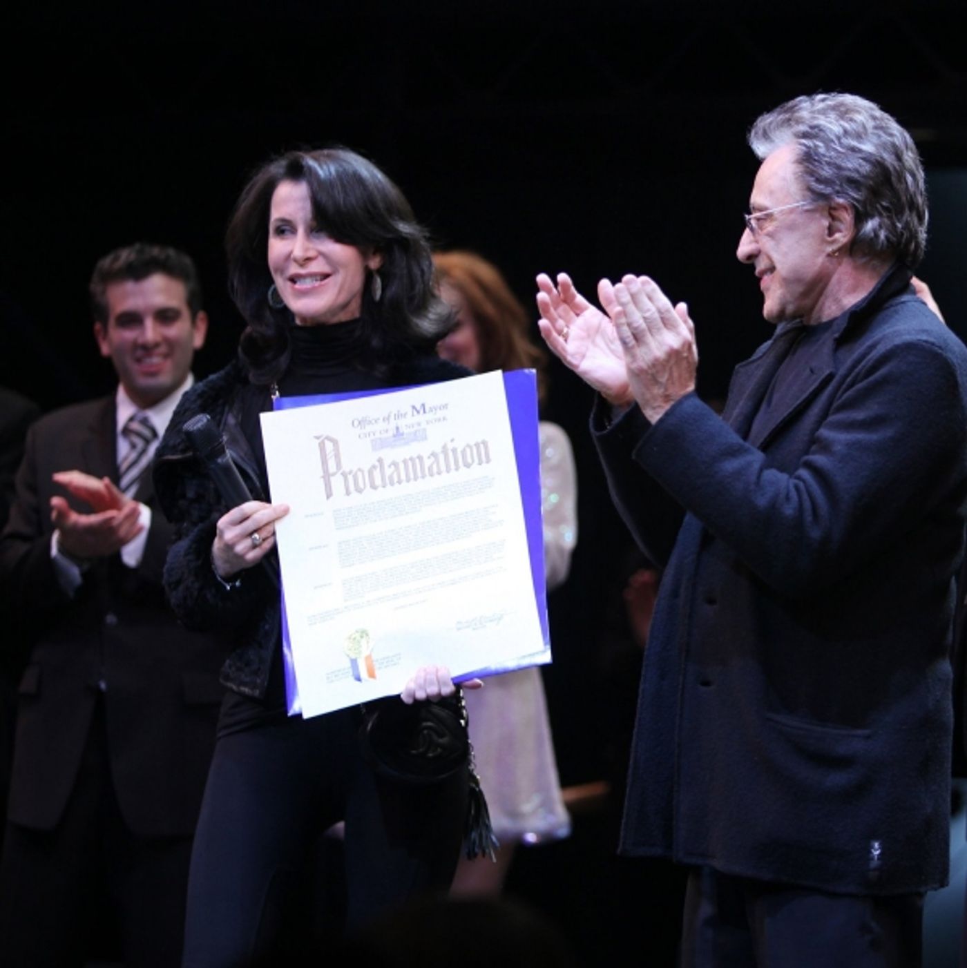 Photo Coverage: JERSEY BOYS Receives a Mayoral Proclamation  Image