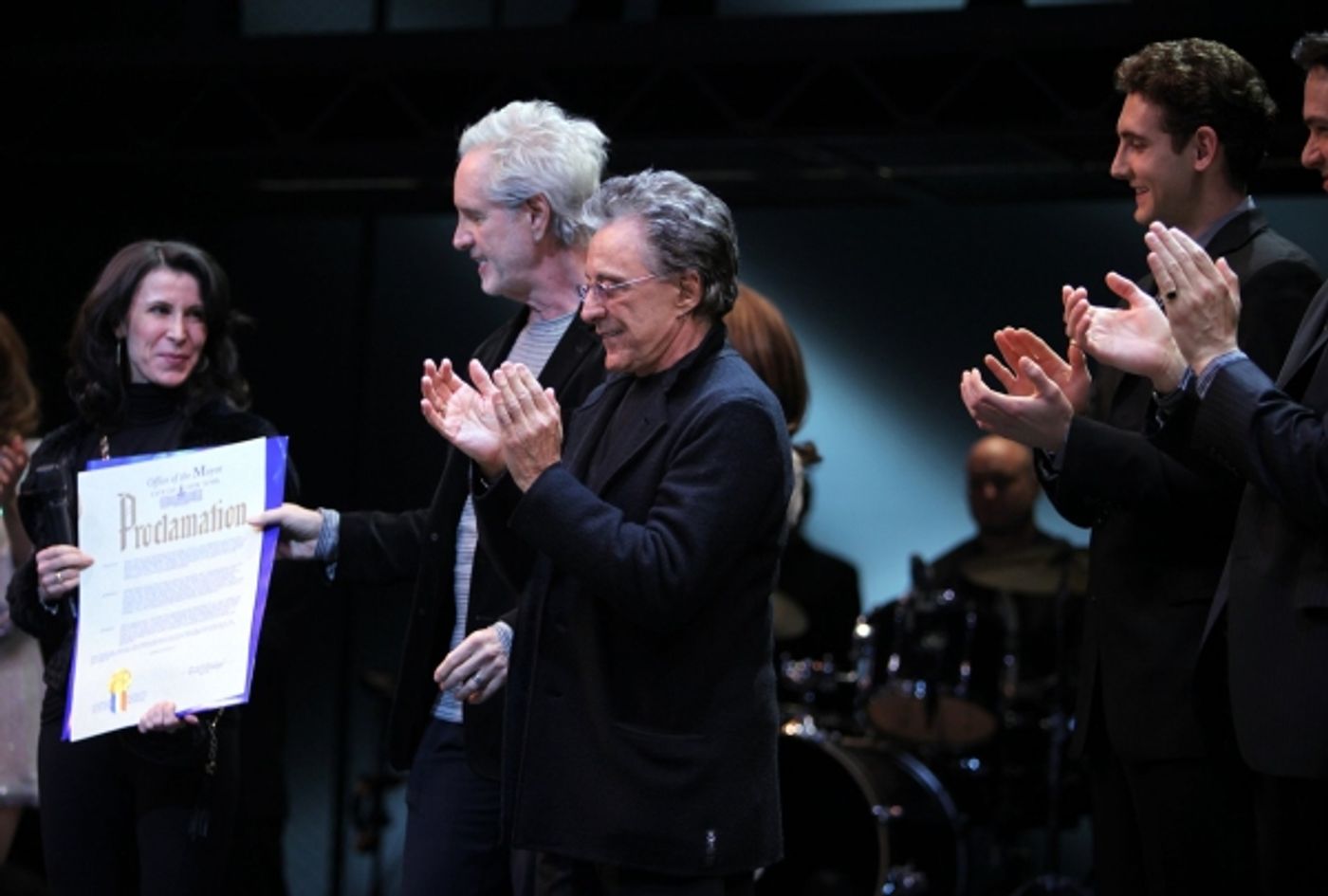 Photo Coverage: JERSEY BOYS Receives a Mayoral Proclamation  Image