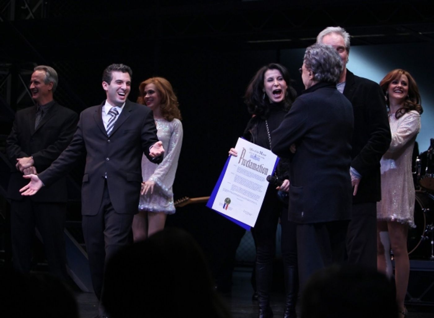 Photo Coverage: JERSEY BOYS Receives a Mayoral Proclamation  Image