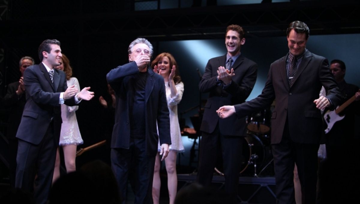 Frankie Valli with Jarrod Spector, Ryan Jesse & Matt Bogart  at 