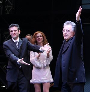Jarrod Spector & Frankie Valli @ BroadwayWorld Jarrod Spector & Frankie Valli Photo