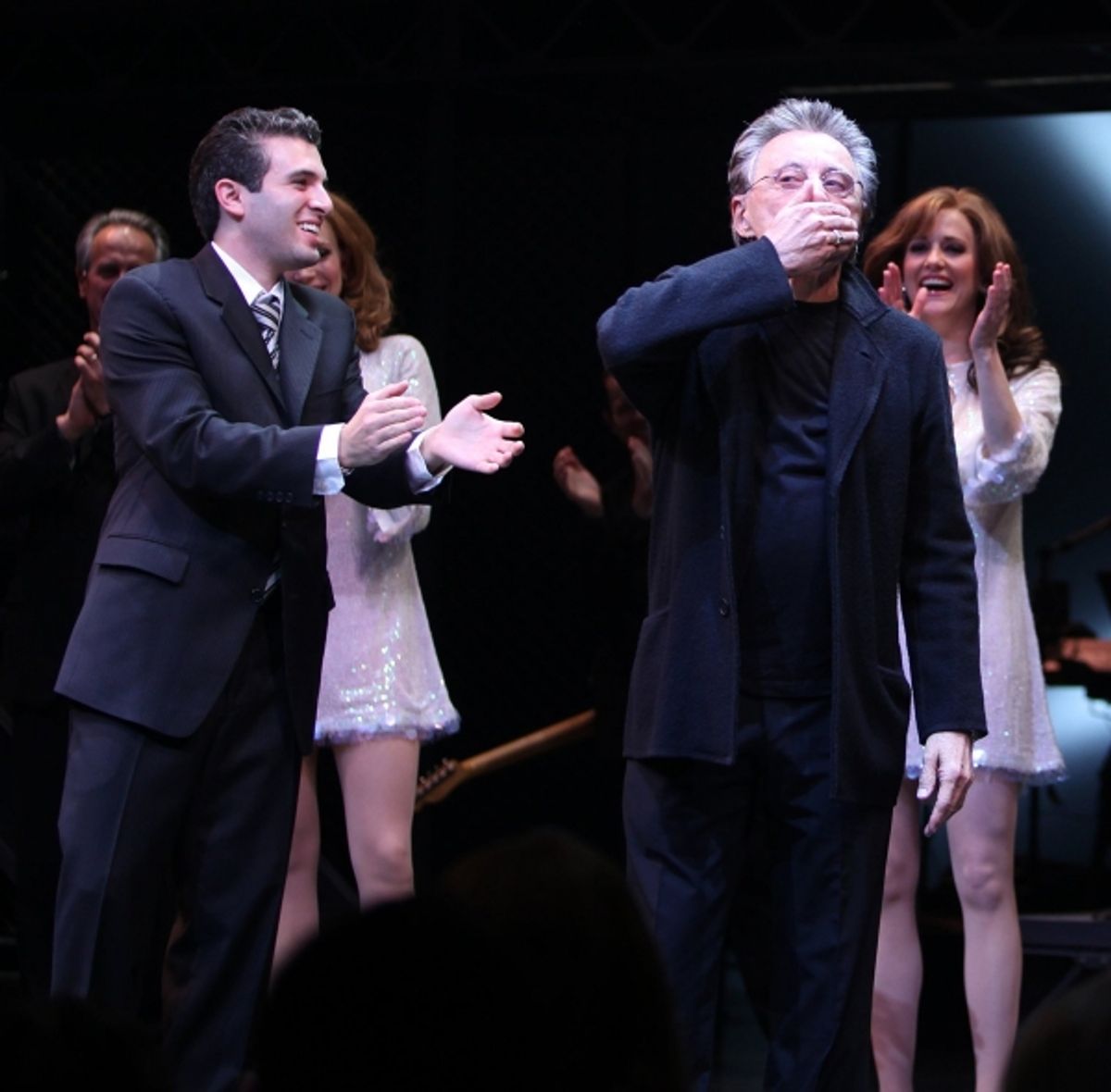 Jarrod Spector & Frankie Valli at 