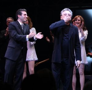 Jarrod Spector & Frankie Valli @ BroadwayWorld Jarrod Spector & Frankie Valli Photo