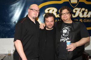 Kevin Dow, Jonathan Dinklage and Ted Baker Photo