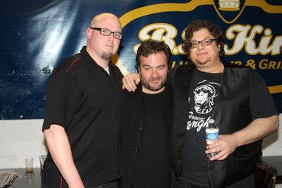 Kevin Dow, Jonathan Dinklage and Ted Baker Photo