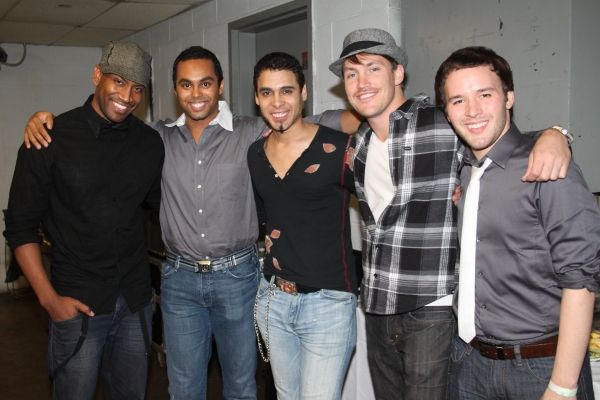Bryan Clark, Jesse Nager, Wilson Jermaine Heredia, Landon Beard and Gabe Violett Photo