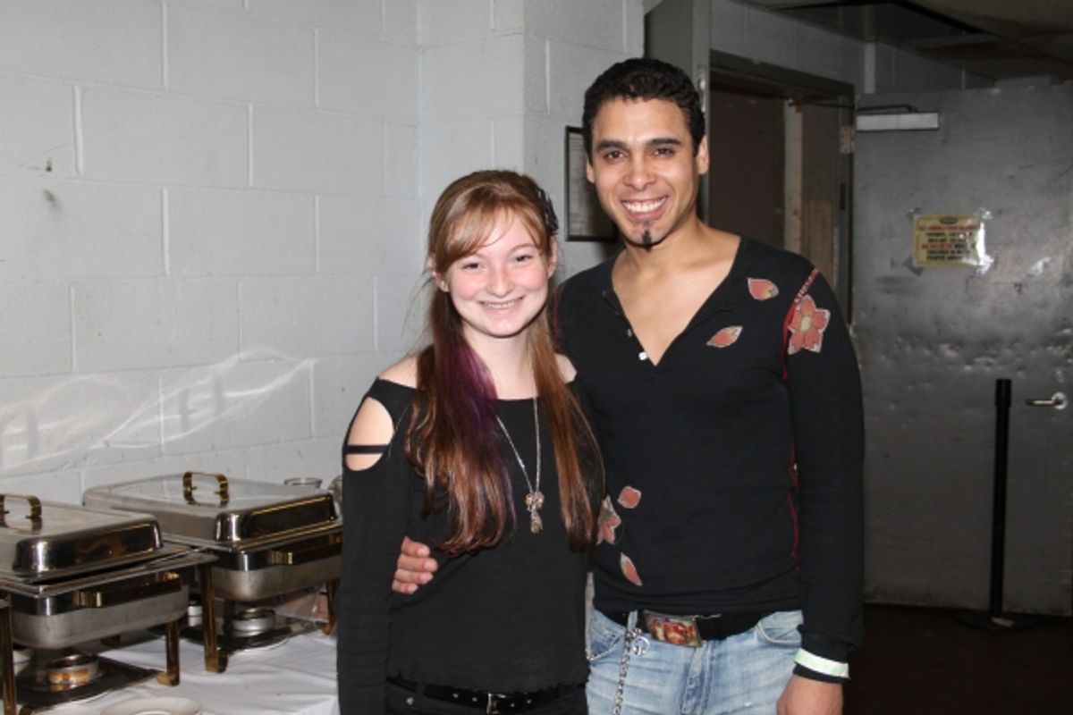 Hillary Steinberg and Wilson Jermaine Heredia at 