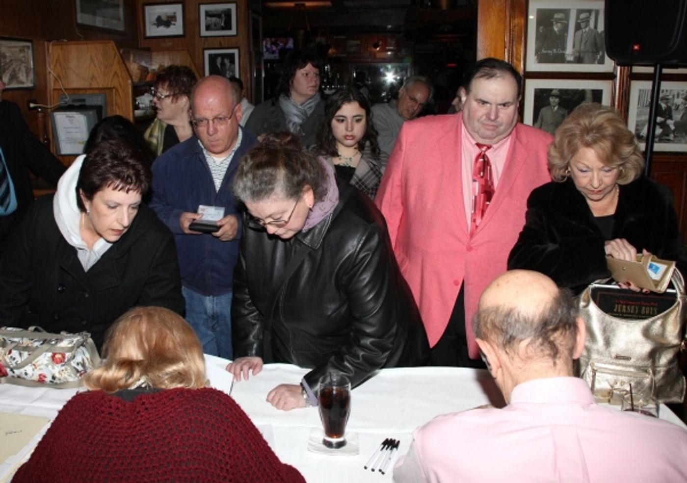 Photo Coverage: JERSEY BOYS celebrates Five Years on Broadway with Fans!  Image