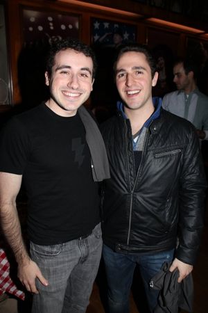 Russell Fischer & Taylor Sternberg @ BroadwayWorld Russell Fischer & Taylor Sternberg Photo