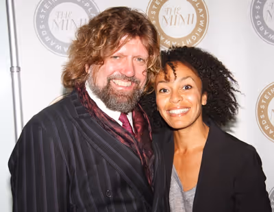 Oskar Eustis and Eisa Davis
 Photo