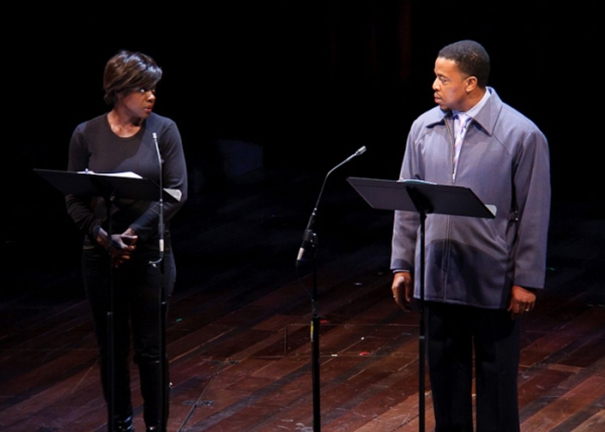 Viola Davis, Russell Hornsby at 