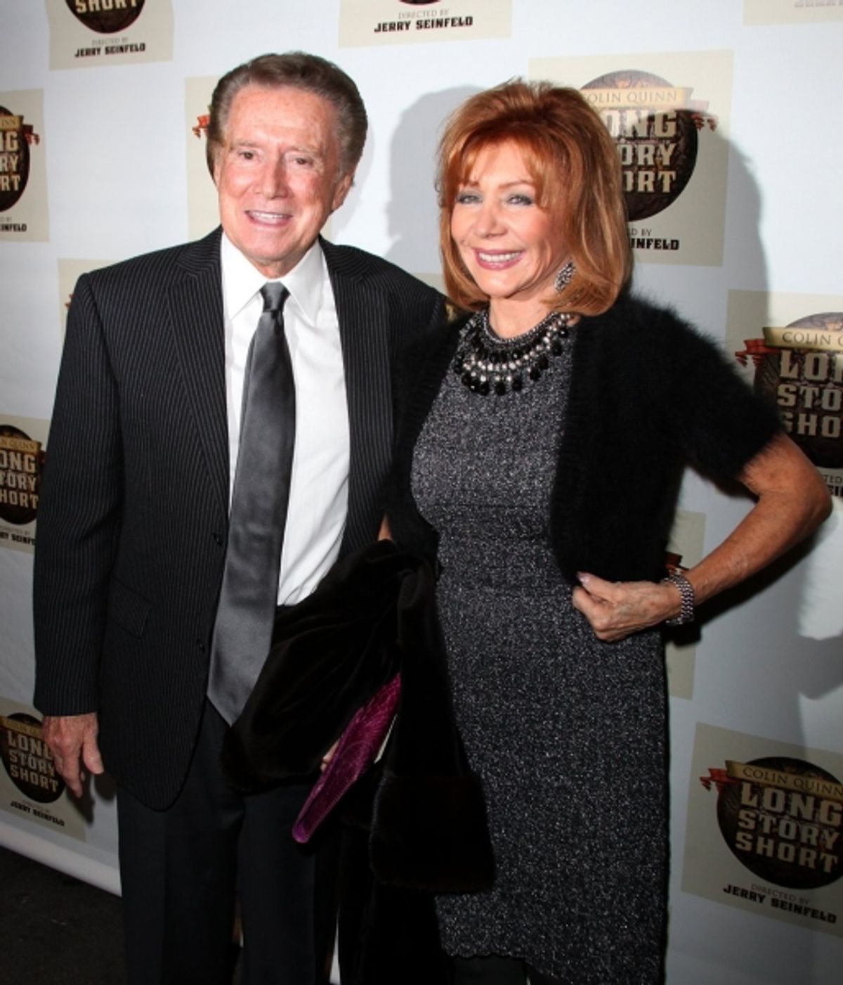 Regis Philbin & Joy Philbin at 