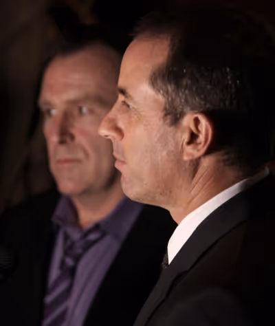 Colin Quinn & Jerry Seinfeld Photo