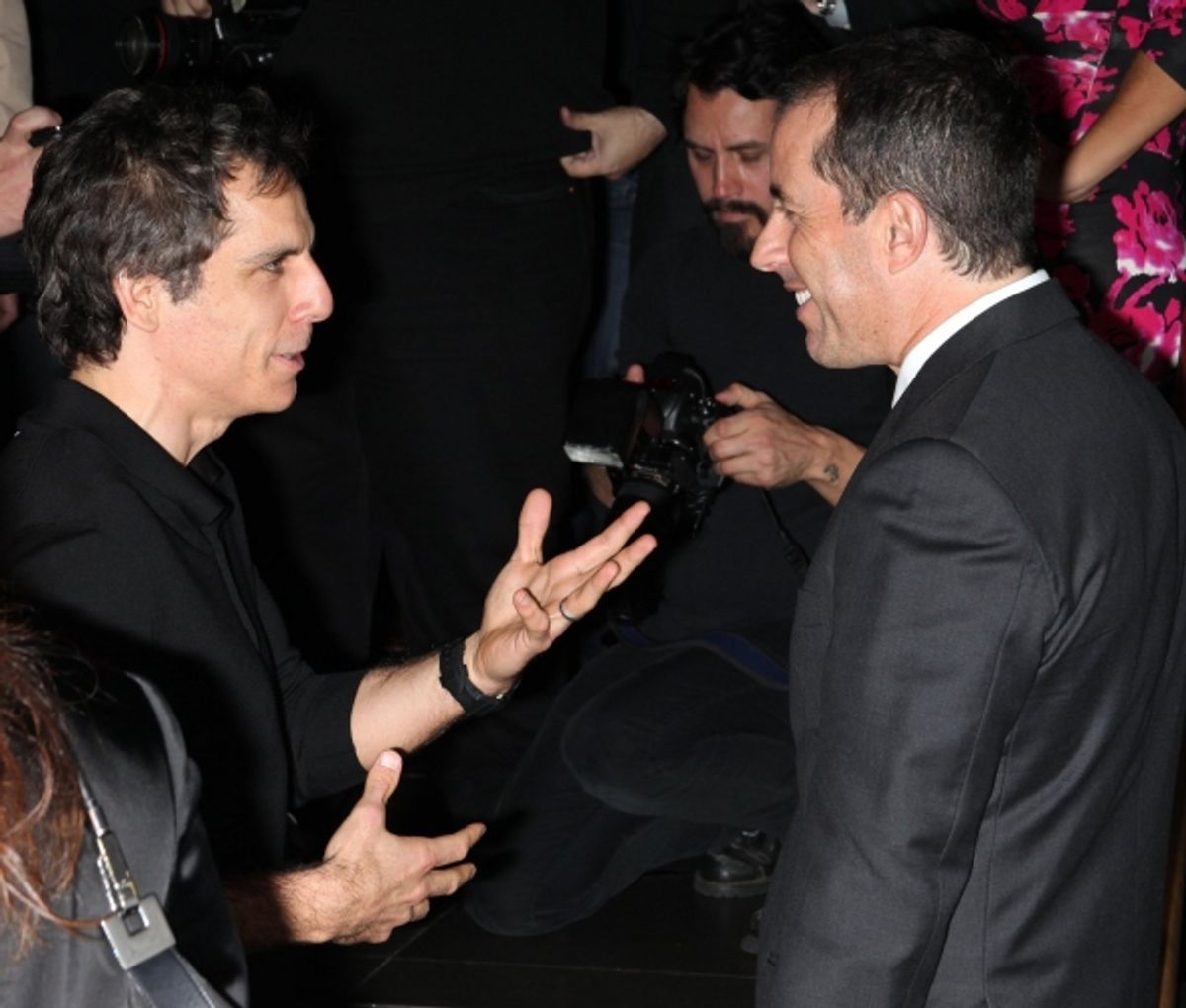 Ben Stiller & Jerry Seinfeld at 