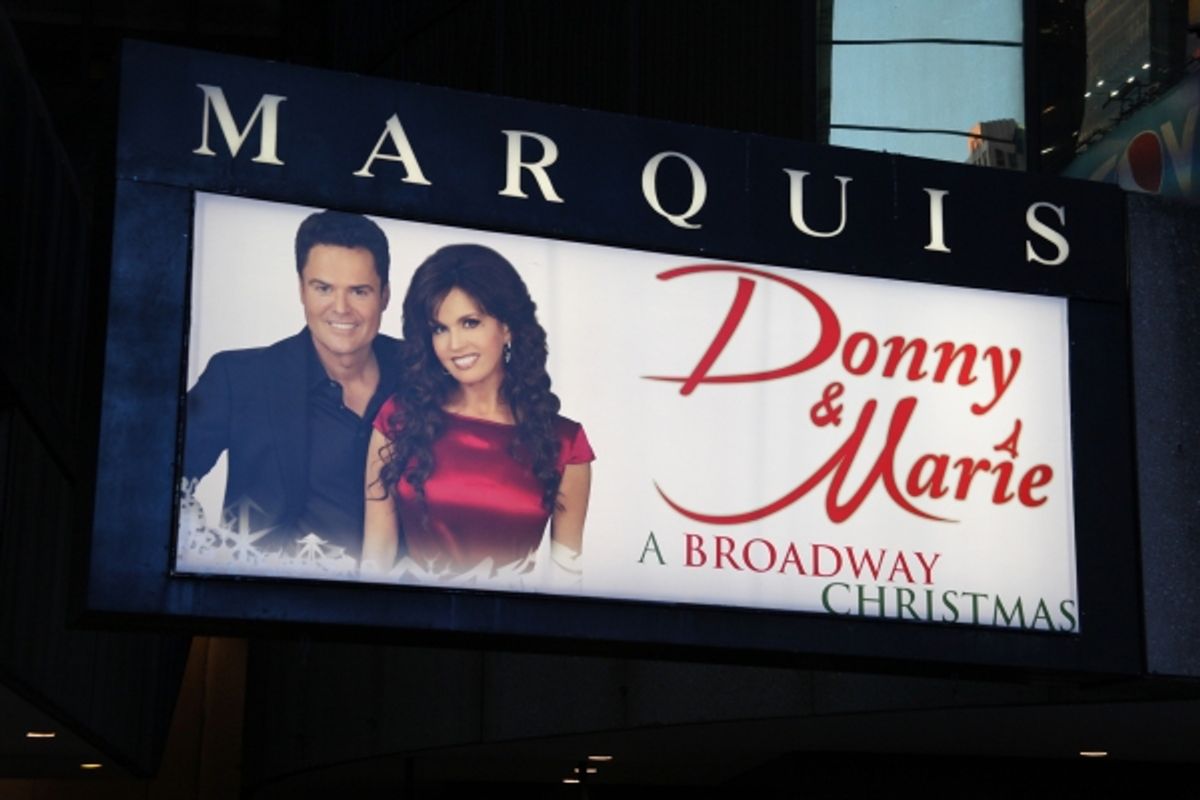 'Donny & Marie - A Broadway Christmas' at 