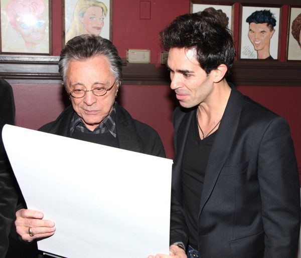 Frankie Valli & Dominic Scaglione Jr. Photo