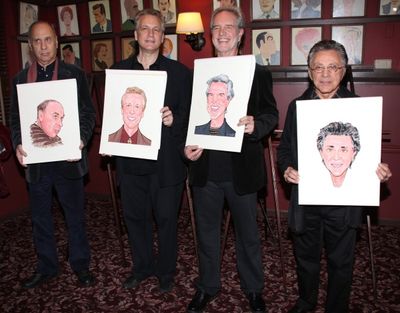 Marshall Brickman, Rick Elice, Bob Gaudio & Frankie Valli Photo
