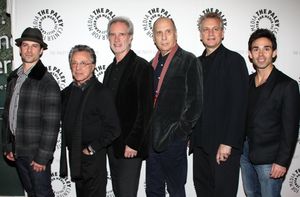 Dominic Nolfi, Frankie Valli, Bob Gaudio, Marshall Brickman, Rick Elice & Dominic Sca Photo