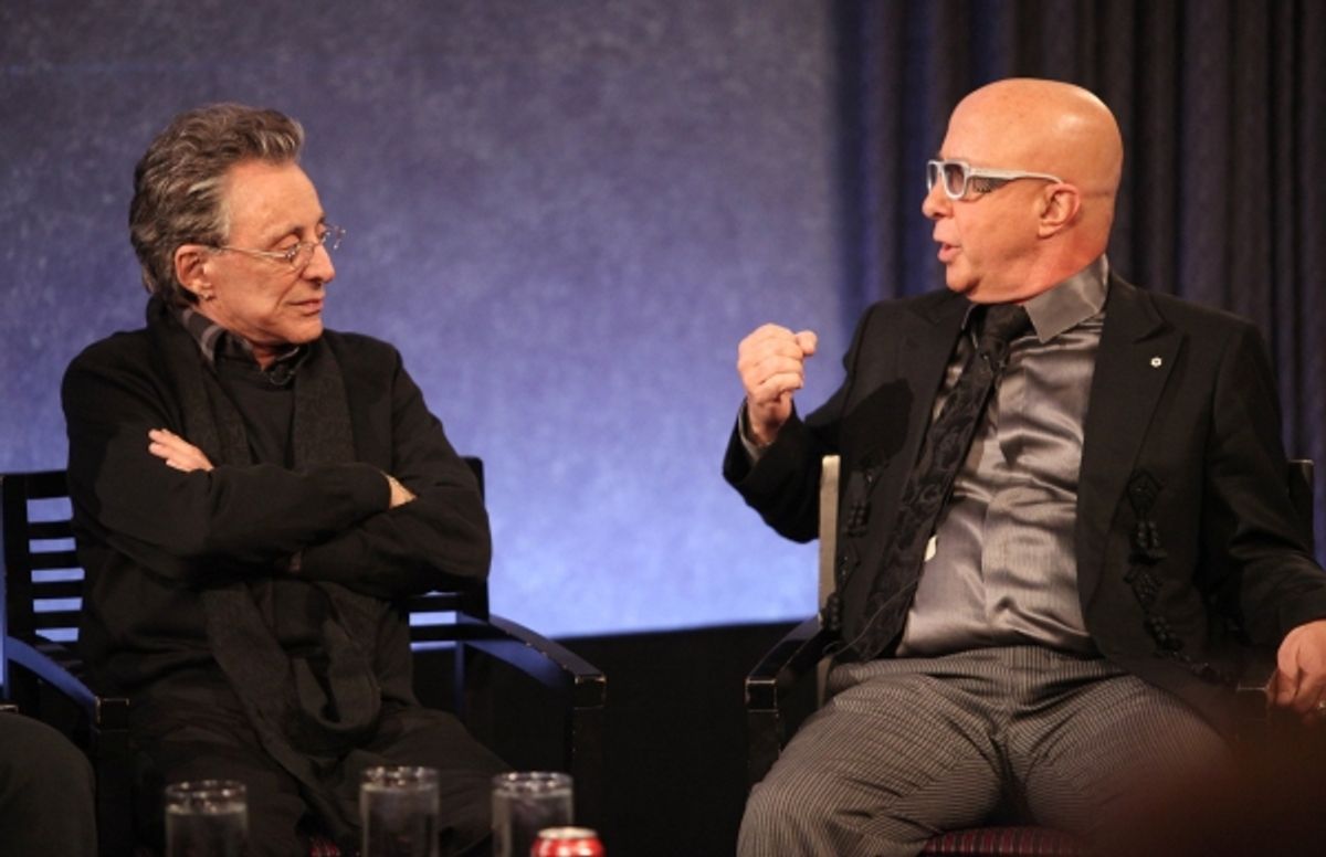 Frankie Valli & Paul Shaffer at 