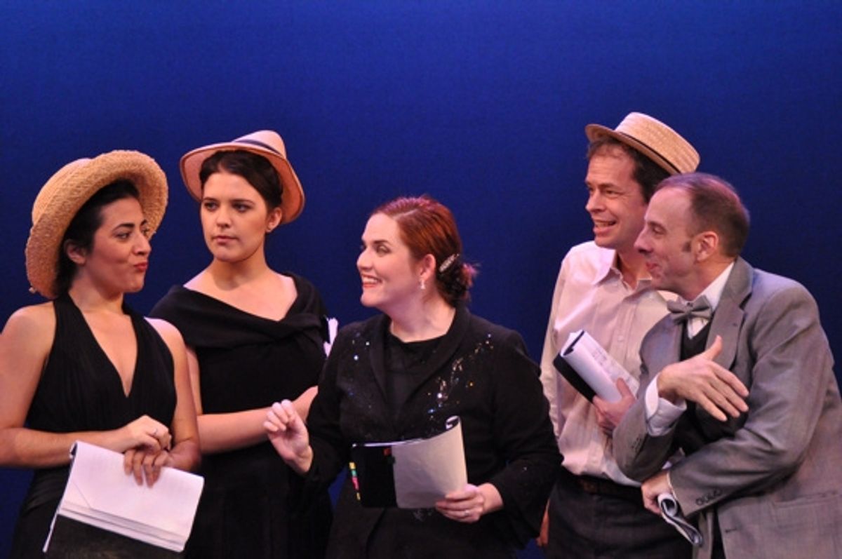 Nadine Malouf, Kerry Conte, Donna Lynne Champlin, Osborn Focht and Patrick Richwood at 