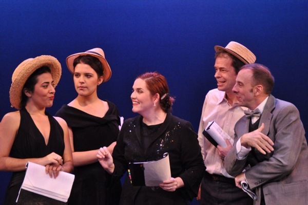 Nadine Malouf, Kerry Conte, Donna Lynne Champlin, Osborn Focht and Patrick Richwood Photo