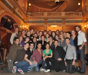 The Company of A Chorus Line with Donna McKechnie and Associate Choreographer Luis Villabon @ BroadwayWorld The Company of A Chorus Line with Donna McKechnie and Associate Choreographer Luis Vi Photo