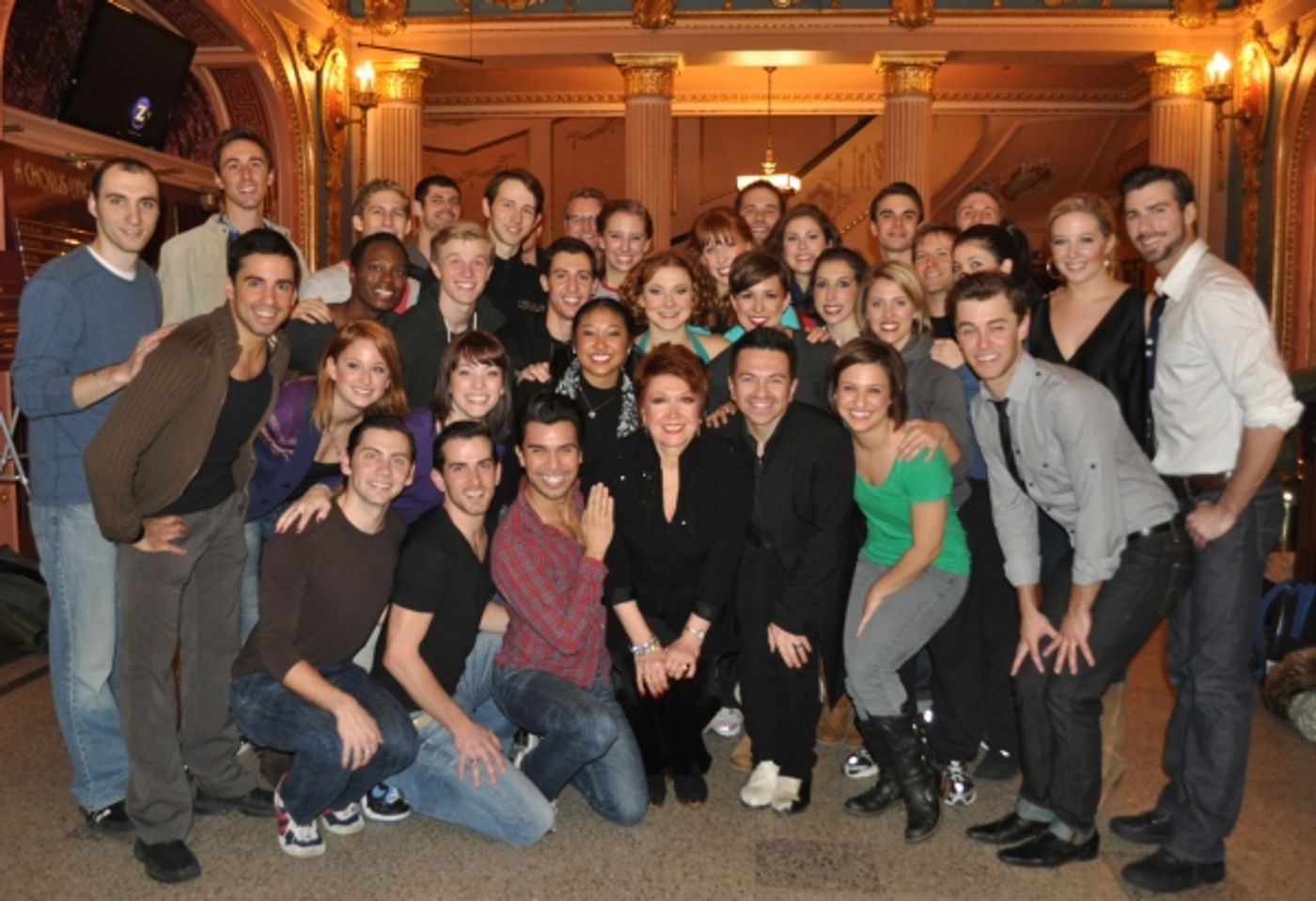 Photo Flash: Donna McKechnie Visits A CHORUS LINE Nat'l Tour  Image