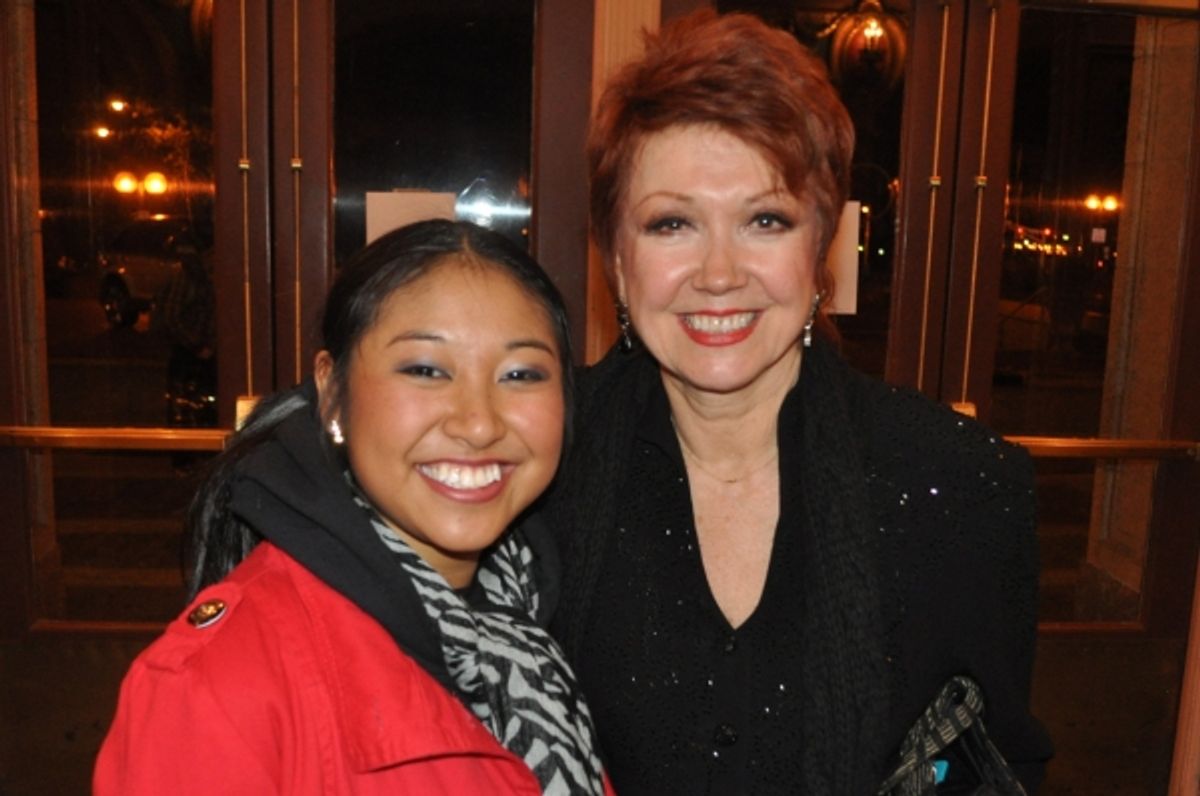 Cassandra Hlong and Donna McKechnie at 