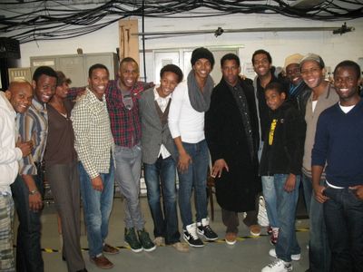 Denzel Washington and the cast of The Scottsboro Boys Photo