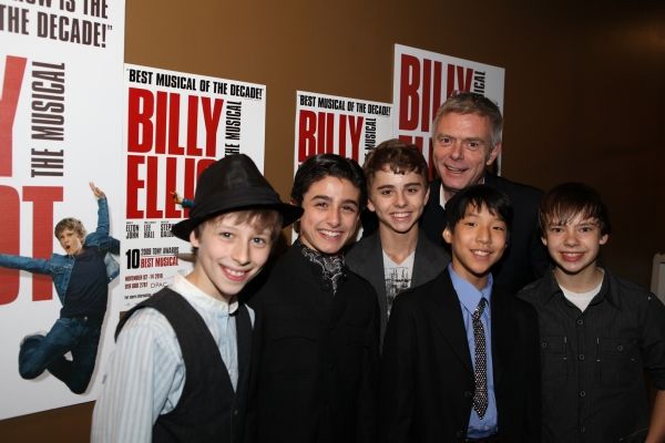 Kylend Hetherington, Giuseppe Bausilio, Michael Dameski, Stephen Daldry, Lex Ishimoto Photo