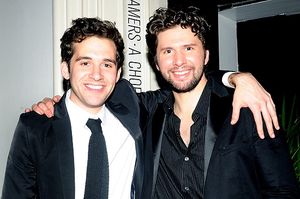 Adam Chanler-Berat & Louis Hobson @ BroadwayWorld Adam Chanler-Berat & Louis Hobson Photo
