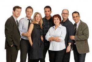 Dylan Baker, Will Chase, Kelli O'Hara, Bobby Cannavale, Judy Kaye, Brad Oscar and Dav Photo