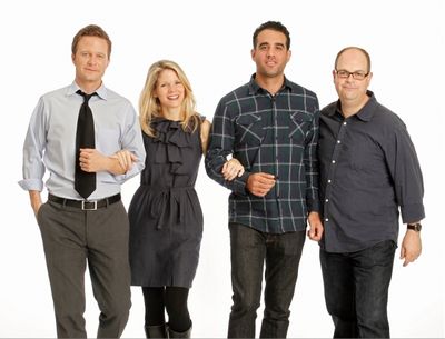 Will Chase, Kelli O'Hara, Bobby Cannavale and Brad Oscar Photo