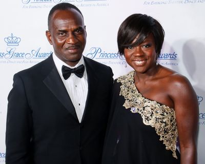Julius Tennon and Viola Davis Photo