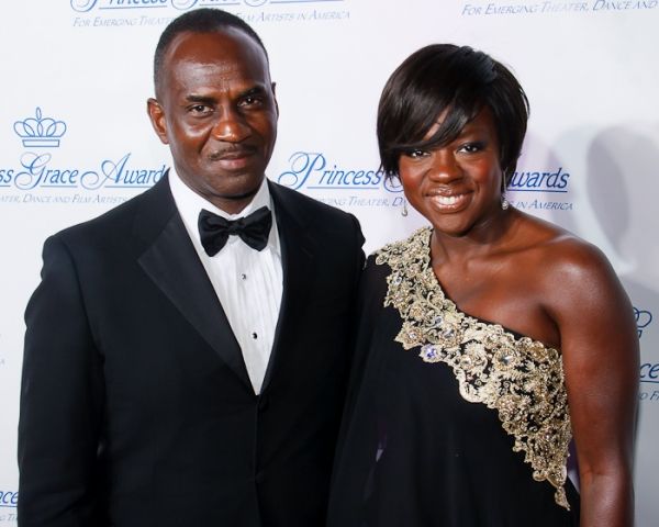 Julius Tennon and Viola Davis Photo