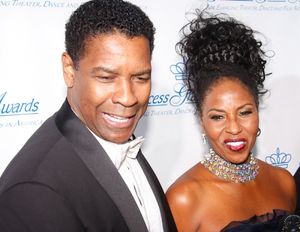 Denzel Washington and Pauletta Washington Photo