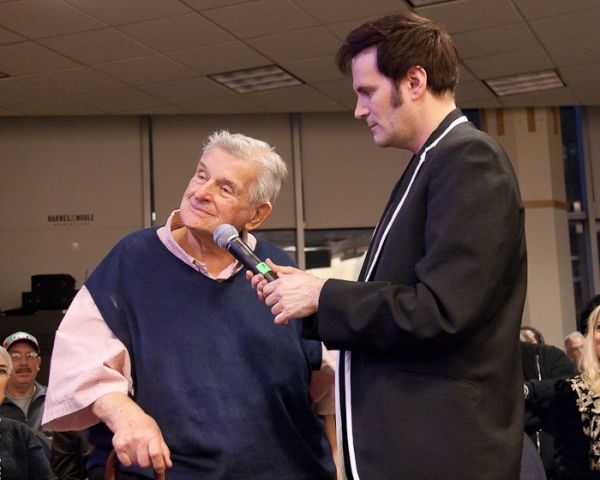 Sid Bernstein and Steve Landes Photo